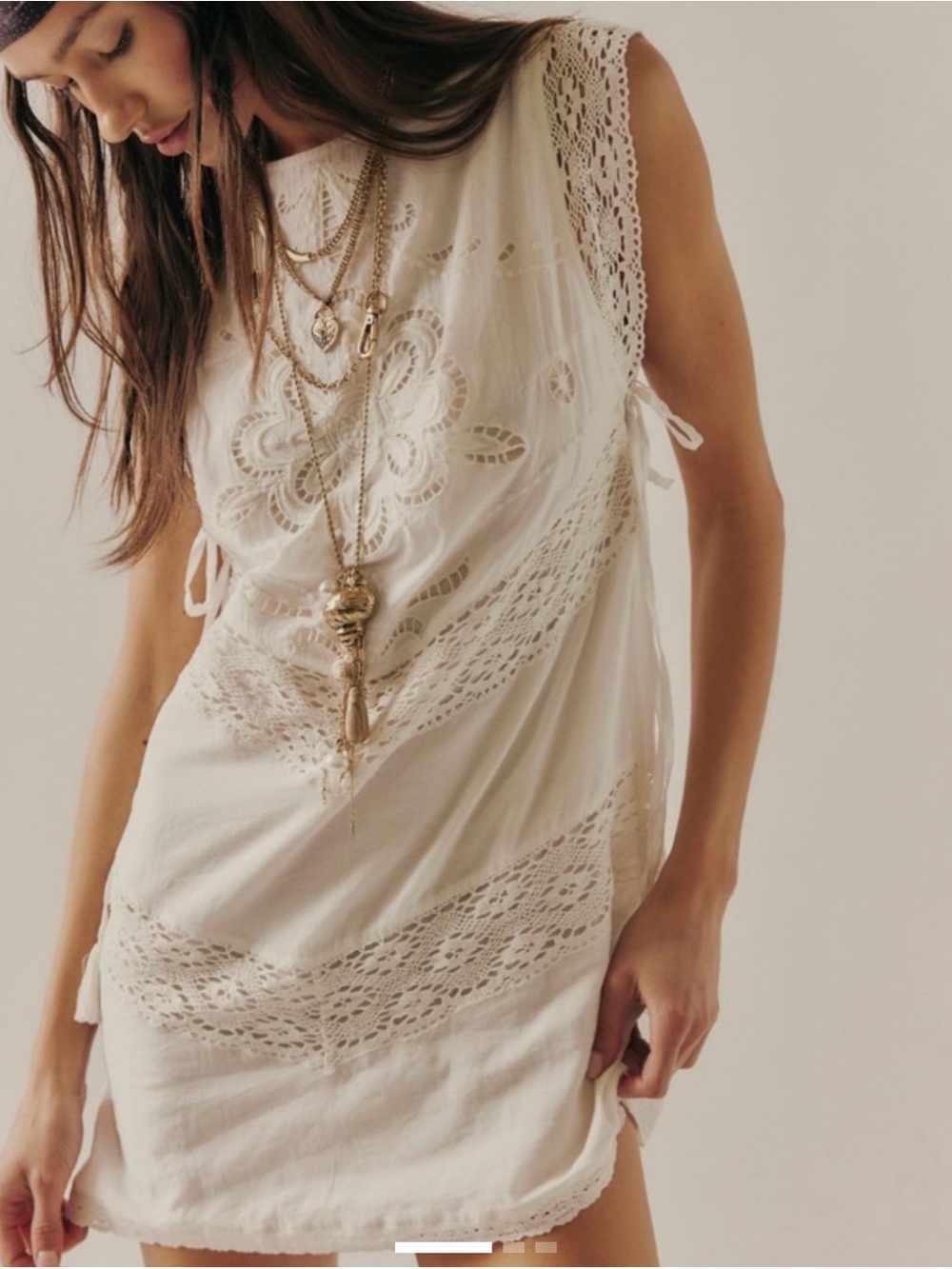 Free People Winifred Mini Dress NWOT - Picture 2 of 7
